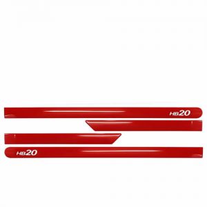 Friso Lateral Personalizado Hyundai HB-20 Vermelho Tropic – 5628