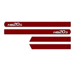 Friso Lateral Personalizado Hyundai HB-20S 2015 Vermelho Tropical – 5318