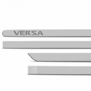 Friso Lateral Personalizado Nissan Versa Prata – 5873