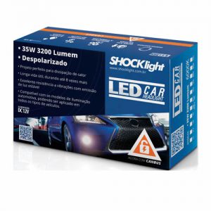 Lâmpada Super Led Headlight H-16 Veículos 12 Volts – SLL10016